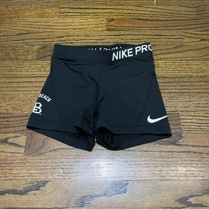 Nike pro Cal State Long Beach (CSULB) shorts